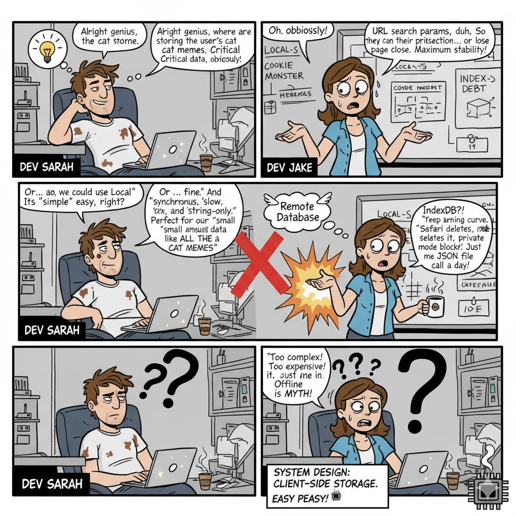 Client-Side Storage Guide: Choosing the Right Data Home